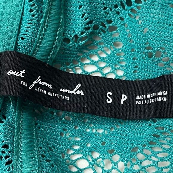 Urban Outfitters bralette sz S teal blue - Picture 3 of 4